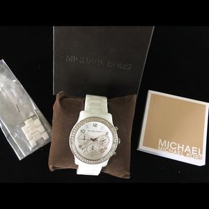Michael Kors watch White ceramic